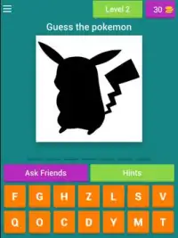 Guess The Pokemon Shadow Quiz Screen Shot 9