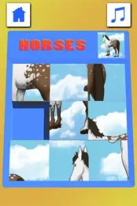 Pferde Puzzle Screen Shot 1