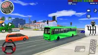 Modern Bus Game 3d Driving Sim Screen Shot 2