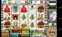 Slots - Santa's Treasure Vegas Slot Machine Games Screen Shot 1