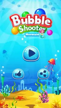 Bubble Shooter : Mermaid Bubble Screen Shot 5