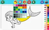 Jogos de Sereia para Colorir Screen Shot 7