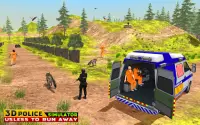 Police Car Van Driving Game 3D Screen Shot 1