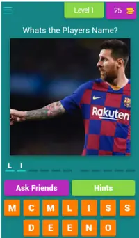 Soccer 2021 - Guess Player's Name Screen Shot 0