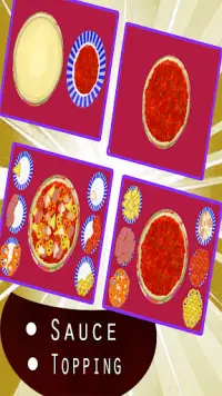 Pizza Maker Chef Koken Games Screen Shot 6