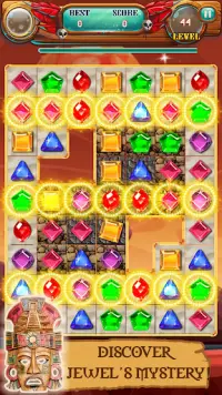 Jewels Deluxe - mystery match Screen Shot 3