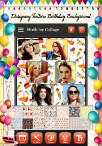 Birthday Photo Collage Maker Screen Shot 5