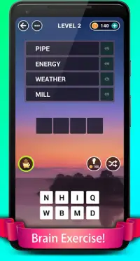 Word Games - 6 in 1 Word Puzzle Games Screen Shot 1