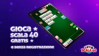 Scala 40 Online - Gioco Carte Screen Shot 0