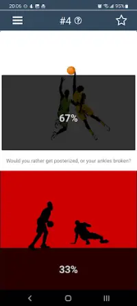 NBA Quick-Fire: Sports Polls Screen Shot 2