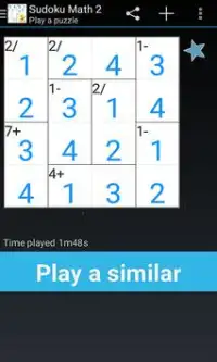 Sudoku Math 2 Screen Shot 1