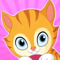 kitty cat games for kids girls Screen Shot 0