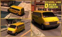 Ecole Van pilote Simulator 3D Screen Shot 5