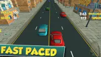 Corredor do Tráfego Rodoviário : Car Racing Games Screen Shot 2