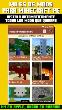 Mods para Minecraft PE Screen Shot 0