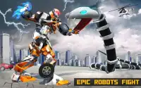 Robot Snake Anaconda Transform City Battle Attack Screen Shot 4