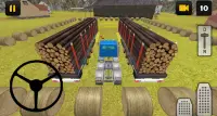Log Truck Simulator 3D: Trailer Parking Screen Shot 1