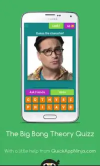 The Big Bang Theory Quizz Screen Shot 1