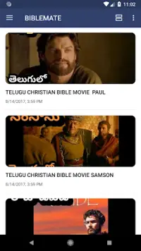 Biblemate - Telugu Christian Bible Messages, Songs Screen Shot 7