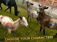 Stupid Goat Game: 3D Simulator Screen Shot 7