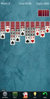 Spider Solitaire Screen Shot 1