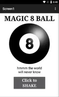 Magic 8 Ball Screen Shot 2