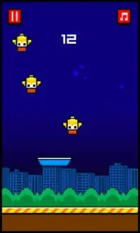 Falldown Birds Classic Free Screen Shot 2