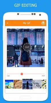 Gif Animation Create Edit Picture No Watermark Screen Shot 0