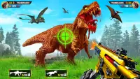 Wild Dino Hunting Gun Games Screen Shot 0