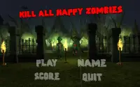 Kill all Happy Zombies Screen Shot 0