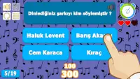 Kimin Şarkısı ? Türkçe Hit Şarkılar ( 1000 Şarkı) Screen Shot 7