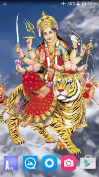 4D Maa Durga Live Wallpaper Screen Shot 3