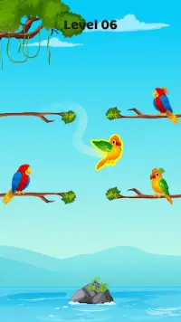 Bird color sort - Match puzzle Screen Shot 0