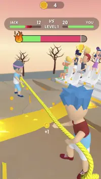 Tug War King: A rope pulling contest Screen Shot 0