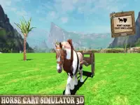 Pony Horse Cart Simulator 3D Screen Shot 6