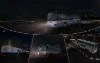 Coach Bus Night Parking 3D Screen Shot 5