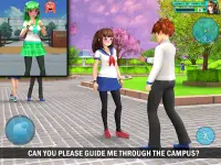 School Love Life: Anime Games Screen Shot 14
