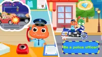 Kids Police Car Driving Game Screen Shot 4