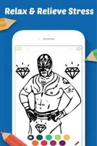 Learn to Draw for WWE Superstar Fans Screen Shot 1