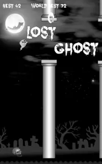 Lost Flappy Ghost Screen Shot 4