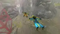 Wingsuit Parachute Simulator skydiving games free Screen Shot 5