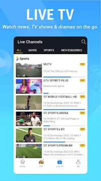 StarTimes ON-Live TV, Football Screen Shot 6