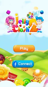 Jelly Clash 2 - 540 Levels Screen Shot 0