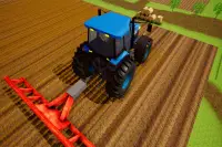 Настоящая игра трактора 2020 - симулятор сельского Screen Shot 2