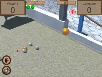 Bocce Ball 3D: Simulador Híbrido Bolos & Curling Screen Shot 12