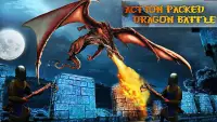 Castle Dragon Hunting Game Hunter New Dragon Games Screen Shot 1