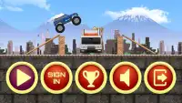 Blue Monster Truck PRO Screen Shot 0