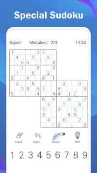 Killer Sudoku: Puzzle Games Screen Shot 1