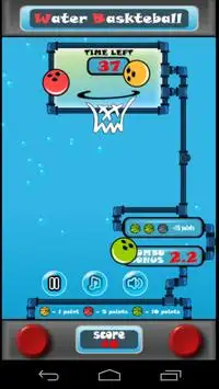 Wasser-Basketball Screen Shot 1