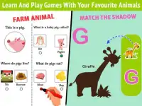 Learning Animals For Toddlers - Kids Games Screen Shot 0